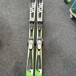 Volkl RTM Jr 140 cm Skis With Marker 7.0 Bindings (Used)