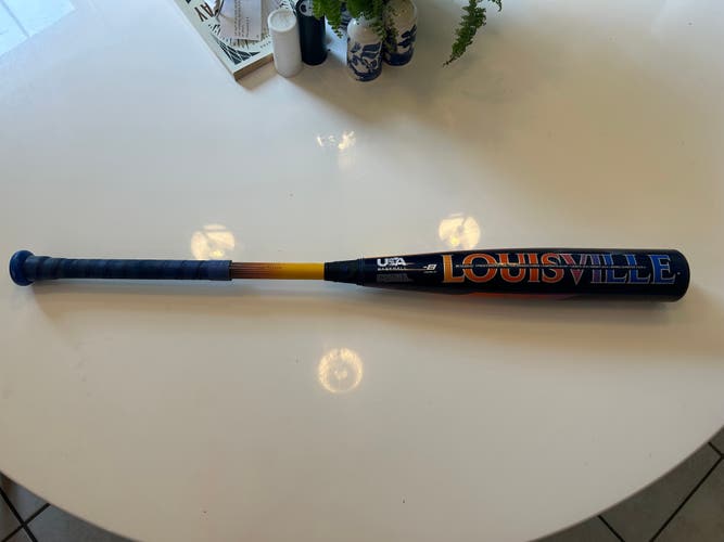 2025 Louisville Slugger USABat Certified Bat (-8) 24 oz 32" (Used)