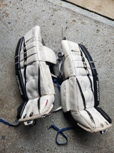 28" Bauer Reactor 5000 Goalie Leg Pads (Used)