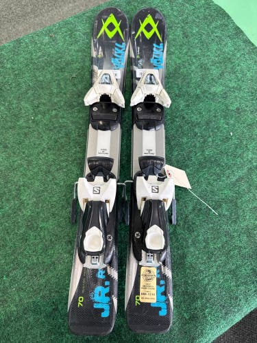 Kid's Volkl RTM Jr 70 cm Skis With Salomon C5 Bindings (Used)