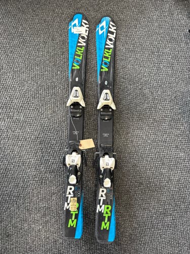 Volkl RTM Jr 100 cm Skis With Salomon C5 Bindings (Used)