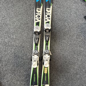 Volkl RTM Jr 110 cm Skis With Marker 4.5 Bindings (Used)