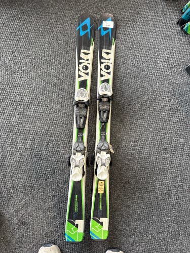 Volkl RTM Jr 110 cm Skis With Marker 4.5 Bindings (Used)