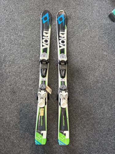 Volkl RTM Jr 110 cm Skis With Marker 4.5 Bindings (Used)