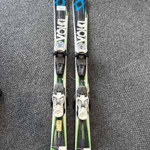 Volkl RTM Jr 100 cm Skis With Marker 4.5 Bindings (Used)