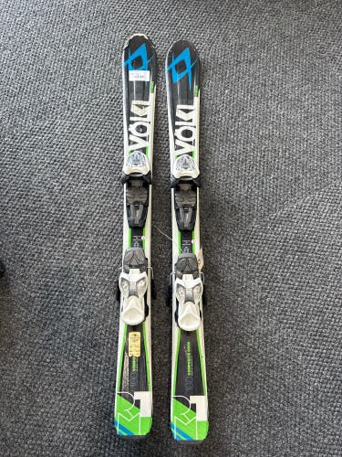 Volkl RTM Jr 100 cm Skis With Marker 4.5 Bindings (Used)