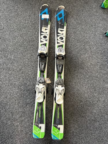 Volkl RTM Jr 100 cm Skis With Marker 4.5 Bindings (Used)