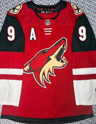 Clayton Keller Arizona Coyotes Adidas Climalite Home(former) Jersey Size: 50 + A