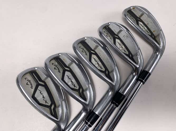 Callaway Apex CF 16 Iron Set 7-PW+GW KBS Tour 90 90g Regular Steel Mens RH