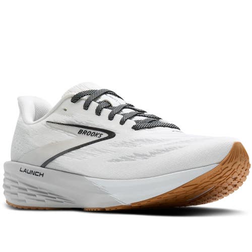 Brooks Launch 11 120439-1B-135 Sneakers Women's US 8 White Running Shoes TZP1112