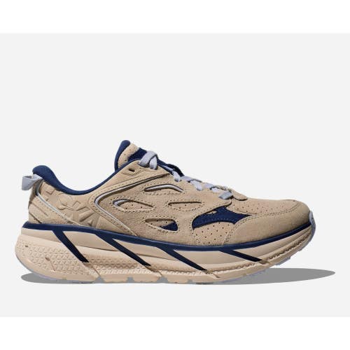 Hoka One One Clifton L 1122571-OTH Sneaker Mens 10 Oat Milk Running Shoes DDK952