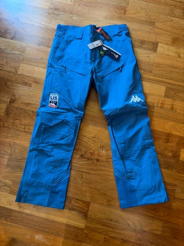 US Ski Team Blue Unisex Adult Large Ski Pants (New)