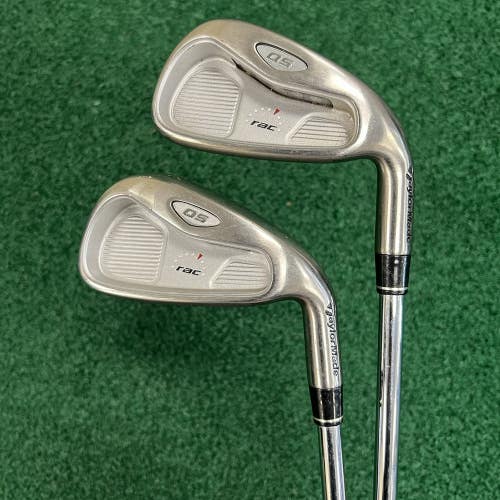 Taylormade Rac OS 3 & 4 Iron Men's Right Hand Regualar Flex Steel Shafts Clean!