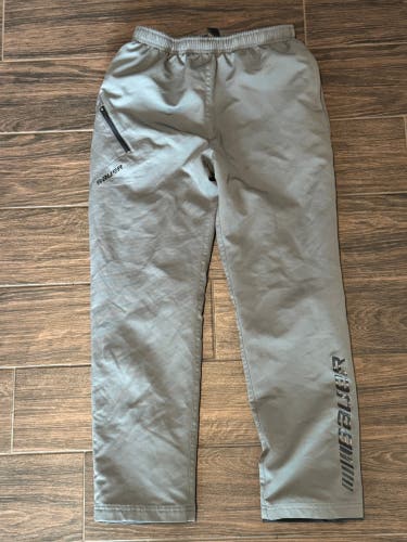 Bauer Supreme Lightweight Pant (Like New)-Gray-Youth XL