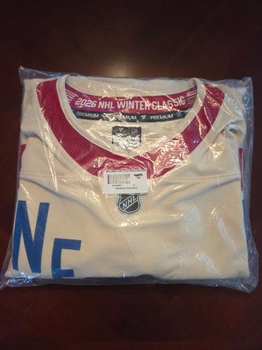 New York Rangers Mika Zibanejad Fanatics 2026 Winter Classic Premium Jersey 52