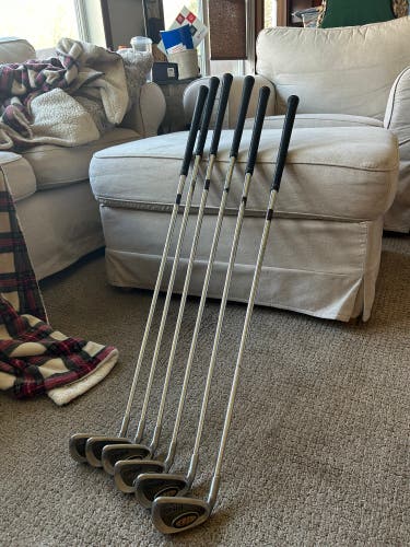2000 Ping i3 Blade Left Hand Iron Set Stiff Flex Steel Shaft (Used)