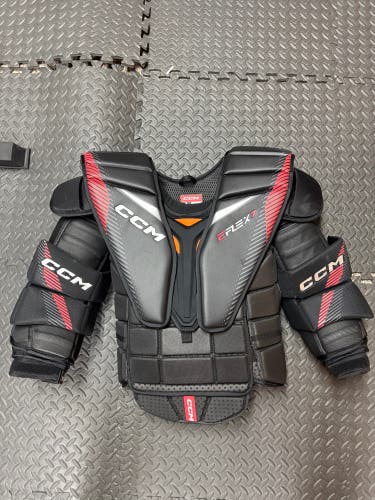 Large 2025 CCM EFlex 7 Goalie Chest Protector (Used)