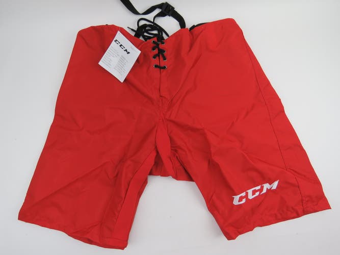 CCM PP10 Carolina Hurricanes NHL Pro Stock Hockey Player Pant Shell Red XL +2