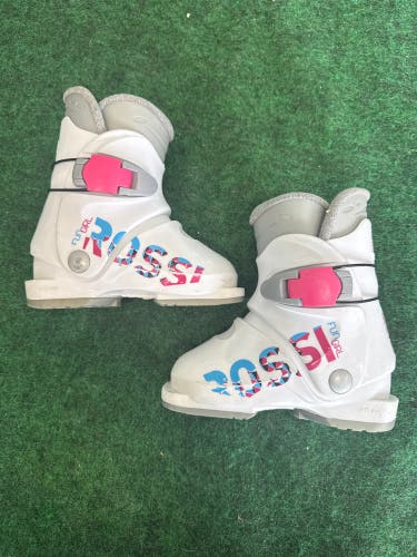 Kid's Rossignol Fun Girl Ski Boots (Used) | Mondo 17.5 (215mm)
