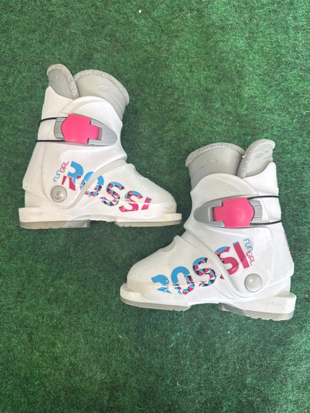 Kid's Rossignol Fun Girl Ski Boots (Used) | Mondo 17.5 (215mm)