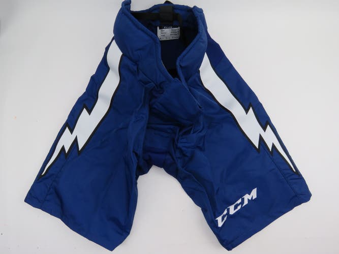 CCM Tampa Bay Lightning NHL Pro Stock Hockey Player Girdle Pant Shell 9K XL +1