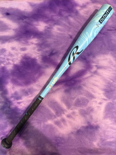 2025 Rawlings Clout AI Alloy Bat USABat Certified (-10) Alloy 20 oz 30" (Used)