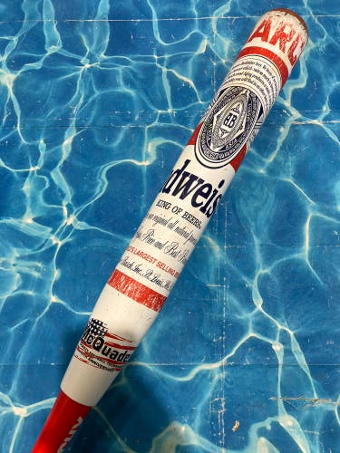 Anarchy Budweiser Slowpitch Softball Bat (-8) 26 oz 34" (Used)