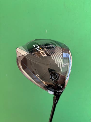 NEW TaylorMade Qi10 Driver RH 9° | Mitsubishi Diamana t+ 60 Extra Stiff Shaft