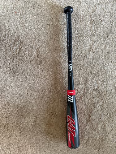2023 Marucci CAT Connect Hybrid USABat Certified Bat (-11) 16 oz 27" (Used)