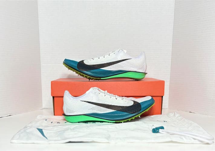 White Men's Size M 8.0 (W 9.0) Nike ZoomX Dragonfly 2 Elite Track Spikes Sprint Shoes FZ9315-102