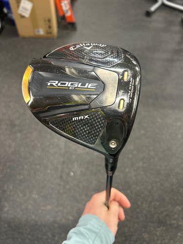 Used Callaway ROGUE ST MAX Mens Driver RH 10.5 Degree 11337-S000483298