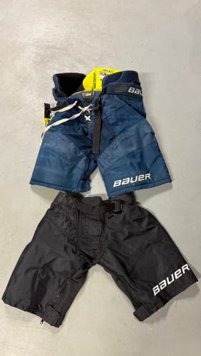 Junior Small Bauer Supreme 3S Pro Hockey Pants (Used)