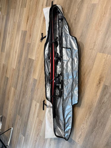 Unisex 2022 All Mountain 168 cm Elan Truflex 76 Skis With Bindings Max Din 10 (Used)