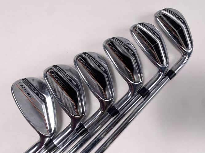 Cobra KING F7 Iron Set 6-PW+GW King F7 Regular Steel Mens RH
