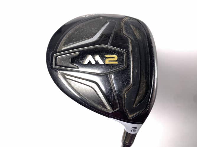 TaylorMade M2 3 Fairway Wood 15* M2 REAX 65g Stiff Graphite Mens RH