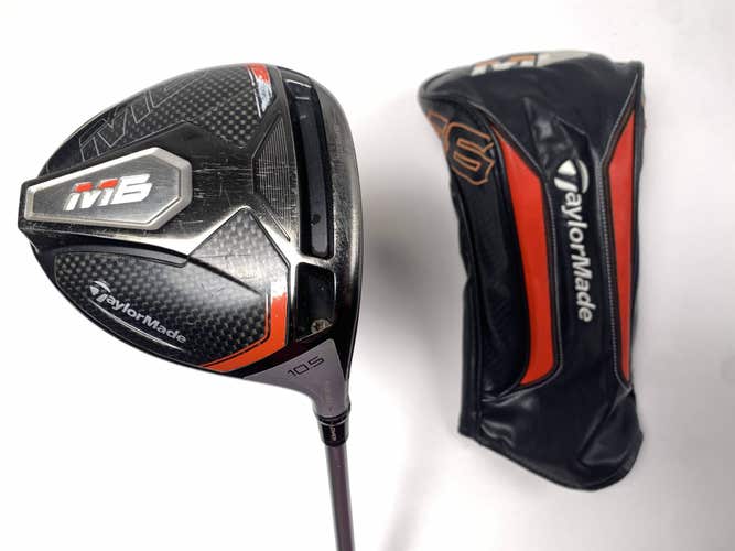 TaylorMade M6 Driver 10.5* VA Composites VYLYN 4 Stiff Graphite Mens RH HC -1''