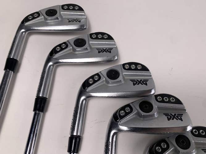 LEFTY PXG 0311 T GEN5 Chrome Iron Set 4-PW N.S. Pro Modus 3 Tour 120g Stiff LH