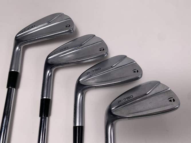 LEFTY TaylorMade P790 2021 Iron Set 7-PW KBS Tour Lite 100g Stiff Steel LH +1/2"