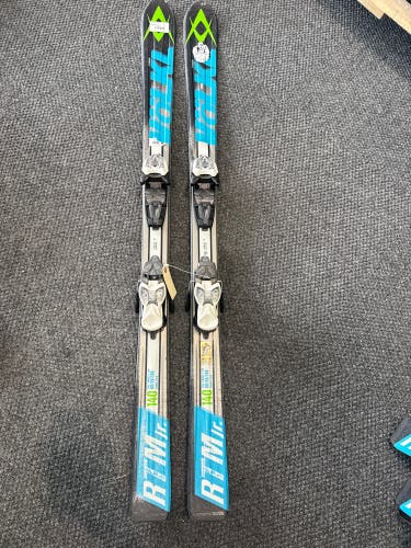 Volkl RTM Jr 140 cm Skis With Marker 7.0 Bindings (Used)