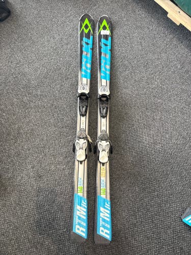 Volkl RTM Jr 140 cm Skis With Marker 7.0 Bindings (Used)