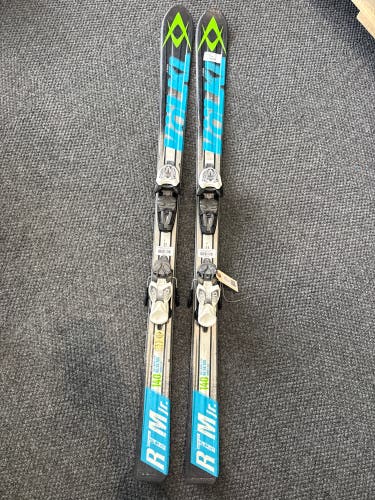 Volkl RTM Jr 140 cm Skis With Marker 4.5 Bindings (Used)