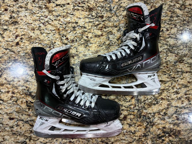 Bauer Vapor 3X Hockey Skates Wide Width 7.5 Fit 3 (Used)