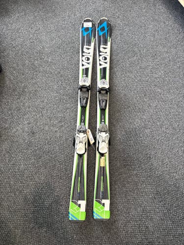 Volkl RTM Jr 130 cm Skis With Marker 4.5 Bindings (Used)