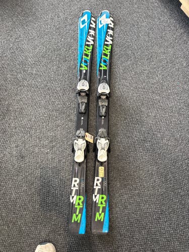 Volkl RTM Jr 130 cm Skis With Marker 4.5 Bindings (Used)