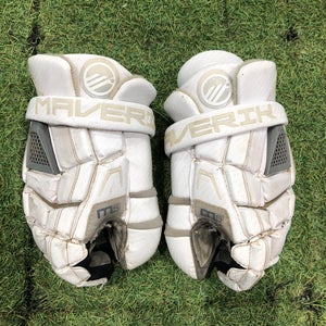 Goalie Maverik M5 Lacrosse Gloves 12" (Used)