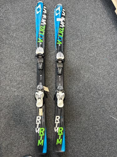 Volkl RTM Jr 130 cm Skis With Marker 4.5 Bindings (Used)
