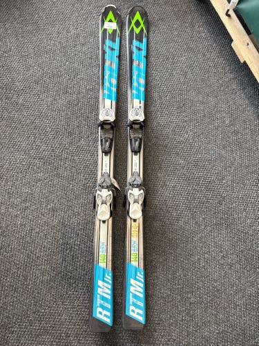 Volkl RTM Jr 140 cm Skis With Marker 7.0 Bindings (Used)