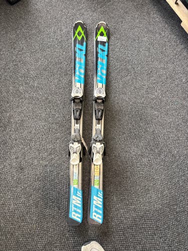 Volkl RTM Jr 120 cm Skis With Marker 4.5 Bindings (Used)