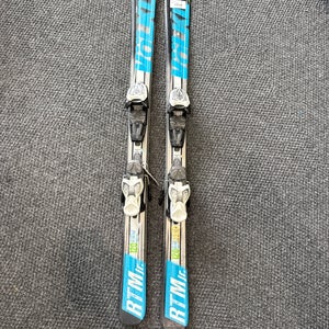 Volkl RTM Jr 120 cm Skis With Marker 4.5 Bindings (Used)