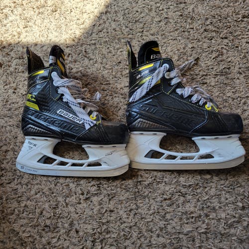 Bauer Supreme Elite Hockey Skates Regular Width Size 1 (Used)